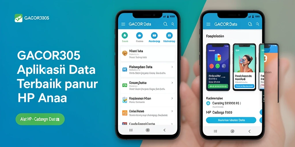 Antarmuka aplikasi GACOR305 untuk cadangan data yang sederhana dan efisien.
