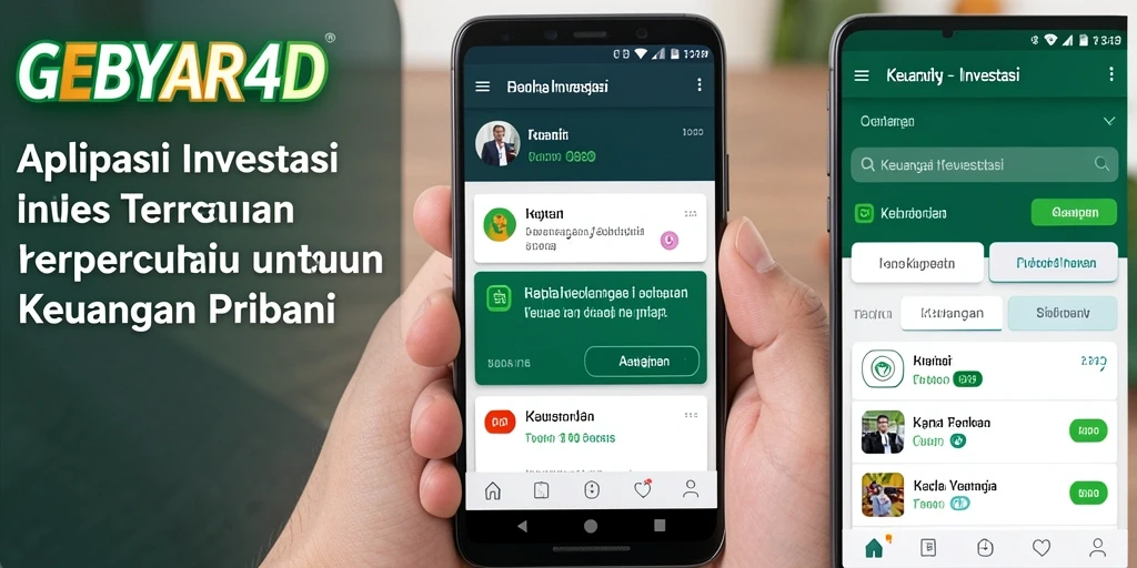 Tampilan antarmuka GEBYAR4D yang modern dan fungsional untuk investasi.