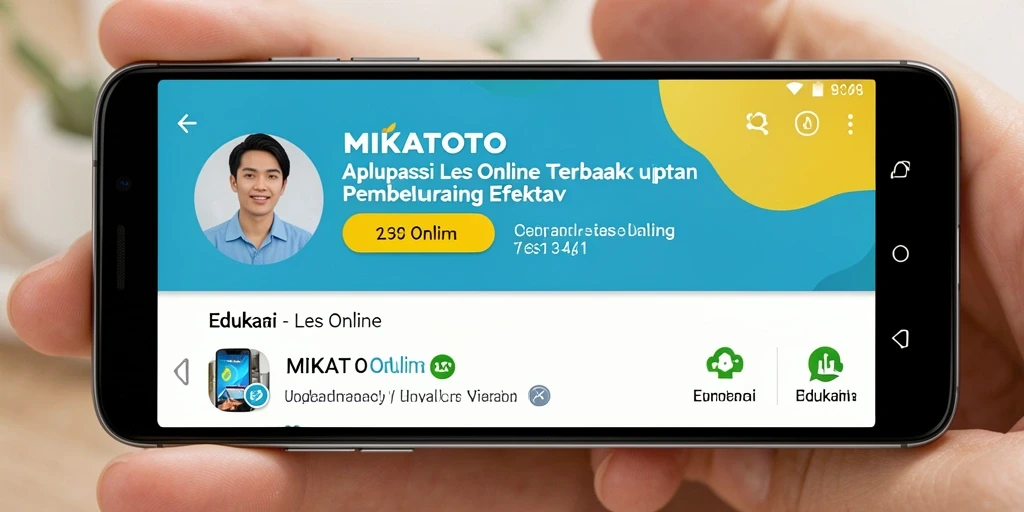 Tampilan antarmuka MIKATOTO yang interaktif dan edukatif.
