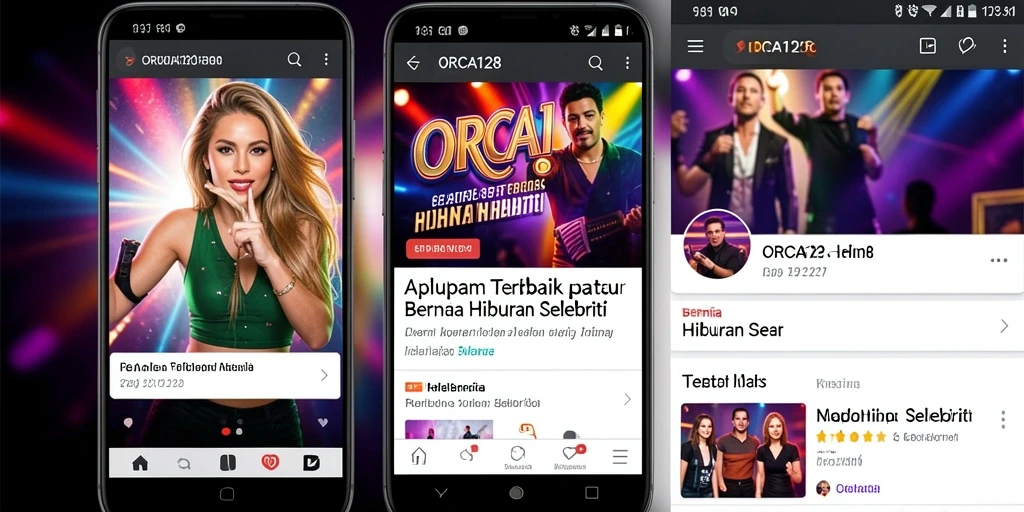 Tampilan antarmuka pengguna yang modern dan menarik dari ORCA128.