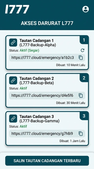 Akses Mudah dan Cepat ke l777