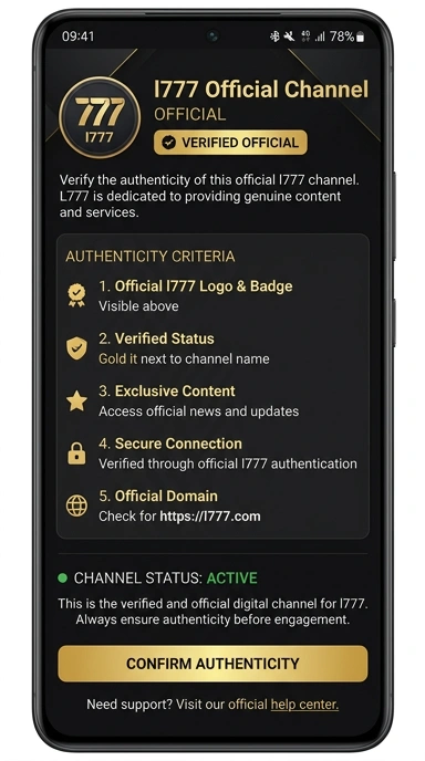 Selamat Datang di Kanal Resmi l777 untuk Android
